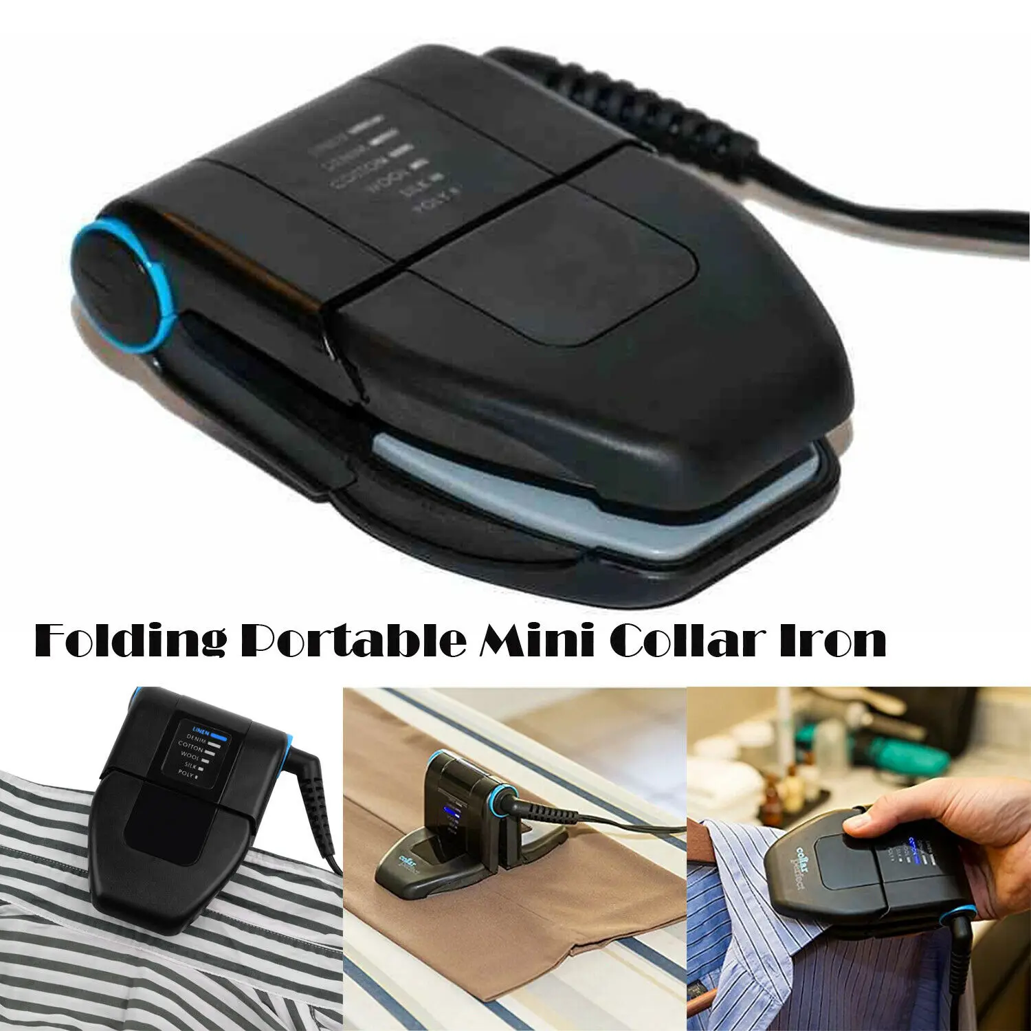 2019 Newest Fashion Collar Perfect Folding Portable Mini Collar Iron for Travel Business Trip Hot Sale Collar Iron
2019 Newest Fashion Collar Perfect Folding Portable Mini Collar Iron for Travel Business Trip Hot Sale Collar Iron