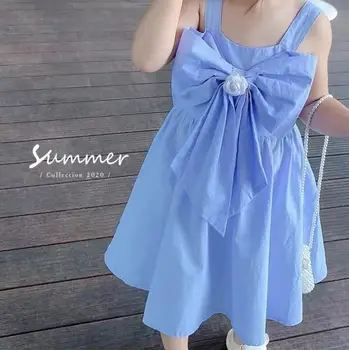 2020 Korea Style Girls Bow Dress Fashion Cotton Summer Girls Vest Dresses 2-7 Years QH595
2020 Korea Style Girls Bow Dress Fashion Cotton Summer Girls Vest Dresses 2-7 Years QH595
