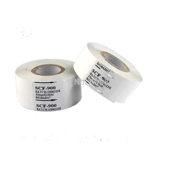 Hot sale 100pieces 30mm*100M white color ribbon for the packing machine SMFZ-70 SMFZ-500
Hot sale 100pieces 30mm*100M white color ribbon for the packing machine SMFZ-70 SMFZ-500