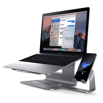 2 in 1 Laptop Stand Desktop Cell Phone Stand Multifunction Aluminum Notebook Cooling Riser Holder for MacBook Air/Pro iPhone
2 in 1 Laptop Stand Desktop Cell Phone Stand Multifunction Aluminum Notebook Cooling Riser Holder for MacBook Air/Pro iPhone