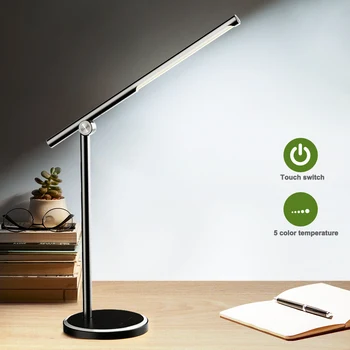 LED Desk Lamp 5 Color Modes x5 Dimable Levels Touch Control USB Chargeable Reading Eye-protect With Timer Led Table lamp
LED Desk Lamp 5 Color Modes x5 Dimable Levels Touch Control USB Chargeable Reading Eye-protect With Timer Led Table lamp
