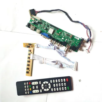 Fit LP125WH2-SLT2/SLD1/SLT1/SLT3 1366*768 40 pin LVDS AV HDMI VGA USB DVB upgrade screen 3663 TV digital LCD drive board DIY Kit
Fit LP125WH2-SLT2/SLD1/SLT1/SLT3 1366*768 40 pin LVDS AV HDMI VGA USB DVB upgrade screen 3663 TV digital LCD drive board DIY Kit
