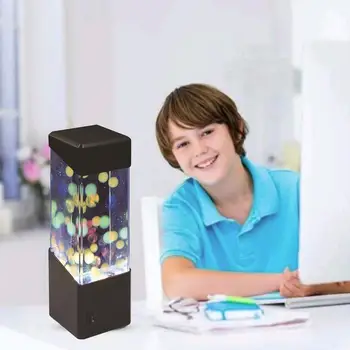 Jellyfish LED Night Light Electric Animated Jellyfish Modern Lamp Reading Table Changing Color LED Table Lamp Book W9I8
Jellyfish LED Night Light Electric Animated Jellyfish Modern Lamp Reading Table Changing Color LED Table Lamp Book W9I8