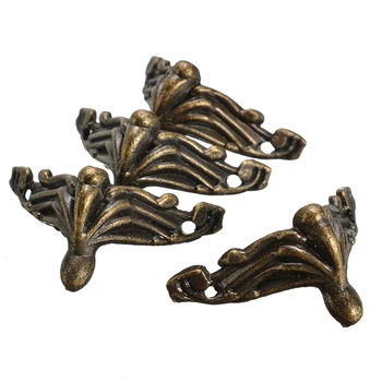 4x Antique Mini Boxes Corner Feet Wooden Case Corner Protector Bronze Jewelry Box Bracket Leg Decorative Furniture DIY Hardware
4x Antique Mini Boxes Corner Feet Wooden Case Corner Protector Bronze Jewelry Box Bracket Leg Decorative Furniture DIY Hardware
