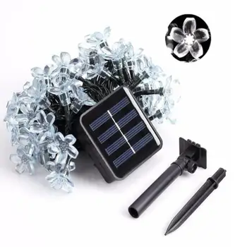 7M 50LED Solar Lamp String Fairy Lights for Outdoor Indoor Solar Power Sakura LED String Light with Solar Panel 8 Colors
7M 50LED Solar Lamp String Fairy Lights for Outdoor Indoor Solar Power Sakura LED String Light with Solar Panel 8 Colors