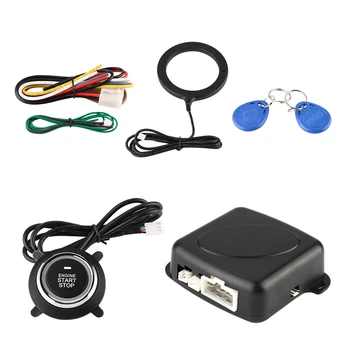 12V Smart Car Engine Push Start Stop Button RFID Lock Ignition Keyless Entry System Auto Start Stop Immobilizer
12V Smart Car Engine Push Start Stop Button RFID Lock Ignition Keyless Entry System Auto Start Stop Immobilizer