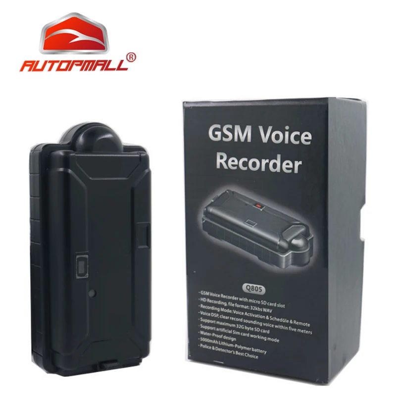 Portable Voice Recorder GSM Voice Activation Schedule Remote With Micro SD Card Slot Support Max 32G SD Card Long Time Standby
Portable Voice Recorder GSM Voice Activation Schedule Remote With Micro SD Card Slot Support Max 32G SD Card Long Time Standby