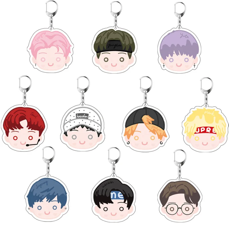 KPOP NCT Same Version Q Version Cute Acrylic Double-sided Transparent Keychain Dropshipping
KPOP NCT Same Version Q Version Cute Acrylic Double-sided Transparent Keychain Dropshipping