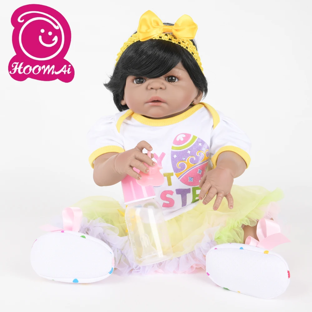 55cm handmade baby toy waterproof reborn doll kids playmate