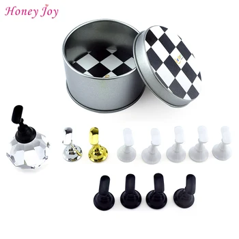1set Beautiful Chess Board Nail Tips Practice Stand Magnetic Stuck Crystal Holder Salon UV Gel Polish Display Manicure Tools
1set Beautiful Chess Board Nail Tips Practice Stand Magnetic Stuck Crystal Holder Salon UV Gel Polish Display Manicure Tools