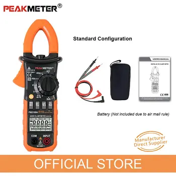 

PM2108A 4000 counts Digital Clamp Multimeter AC/DC Current Voltage Meter Resistance Frequency Diode Continuity Tester
