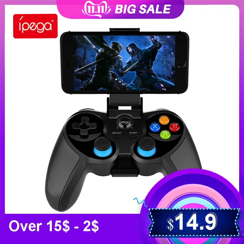 IPEGA 9157 Bluetooth Gamepad pubg Controller Flexible Joystick with Phone Holder Gamepad Android iOS for Smart phone PC TV Box
IPEGA 9157 Bluetooth Gamepad pubg Controller Flexible Joystick with Phone Holder Gamepad Android iOS for Smart phone PC TV Box