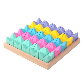 Children's Wooden Colored Building Block Educational Toy Creative Stacking Game Rainbow Wooden Toy Gift Stacking Toy
Children's Wooden Colored Building Block Educational Toy Creative Stacking Game Rainbow Wooden Toy Gift Stacking Toy