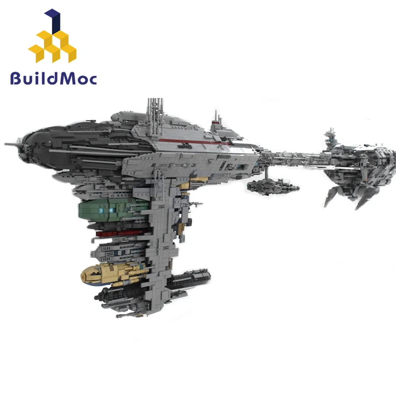 Buildmoc MOC 5083 UCS Nebulon-B Medical Frigate Model Compatible Lepining Star Wars Building Blocks Bricks Kids Christmas Gift
Buildmoc MOC 5083 UCS Nebulon-B Medical Frigate Model Compatible Lepining Star Wars Building Blocks Bricks Kids Christmas Gift