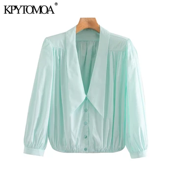 KPYTOMOA Women 2020 Elegant Fashion Office Wear Loose Blouses Vintage V Neck Long Sleeve Female Shirts Blusas Chic Tops
KPYTOMOA Women 2020 Elegant Fashion Office Wear Loose Blouses Vintage V Neck Long Sleeve Female Shirts Blusas Chic Tops