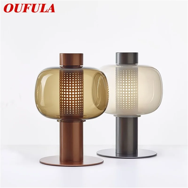 OUFULA нордическая настольная лампа, современная простая настольная лампа, светодиодная для украшения дома, кровати, комнаты 
OUFULA нордическая настольная лампа, современная простая настольная лампа, светодиодная для украшения дома, кровати, комнаты