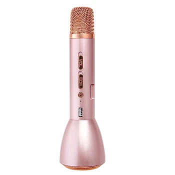 Professional Wireless Bluetooth Karaoke Microphone Handheld Singing Machine Speaker Compatible Phone, PC, Computer for Party/KTV
Professional Wireless Bluetooth Karaoke Microphone Handheld Singing Machine Speaker Compatible Phone, PC, Computer for Party/KTV