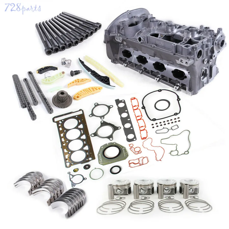 Engine Cylinder Head Gaskets Valves Timing Chain Bearing Bolts Pistons Overhaul Rebuilding Kit Fit For VW Eos CC AUDI A5 2.0T
Engine Cylinder Head Gaskets Valves Timing Chain Bearing Bolts Pistons Overhaul Rebuilding Kit Fit For VW Eos CC AUDI A5 2.0T