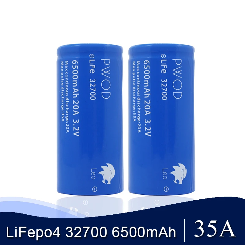 Оригинальный Leo аккумулятор 32700 6500 mah lifepo4 аккумуляторные батареи для