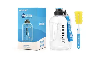 Gallon Water Bottle with Straw Clear Plastic Drinking Bottles Big GYM Jug Cup BPA Free GYM Sports
Gallon Water Bottle with Straw Clear Plastic Drinking Bottles Big GYM Jug Cup BPA Free GYM Sports