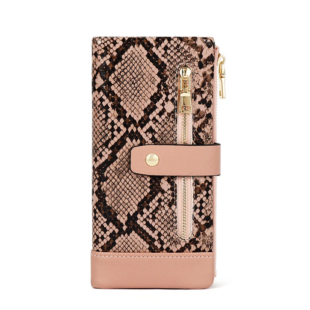 NEW Fashion Brand Women Wallets Serpentine Design Leather Female Wallet Hasp Long Ladies Big Capacity Wallets And Purses
NEW Fashion Brand Women Wallets Serpentine Design Leather Female Wallet Hasp Long Ladies Big Capacity Wallets And Purses