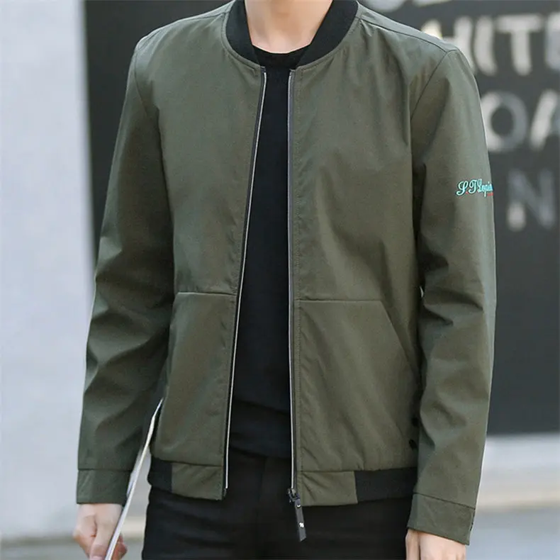 5XL Mens Jacket Autumn Bomber Jacket Coat Male Korean Japan Style Jacket Stand Baseball Collar Fashion Brand Hip Hop Streetwear 05