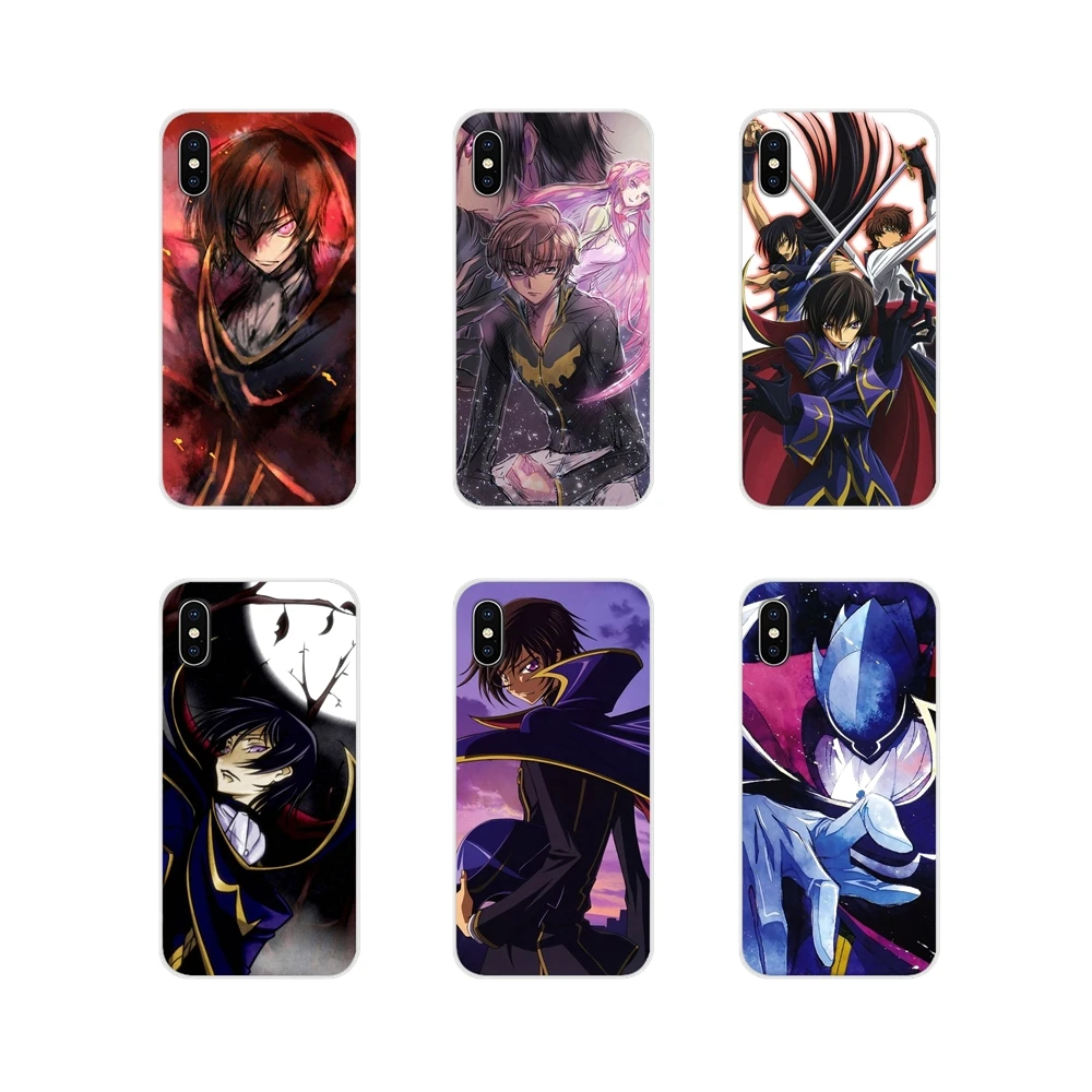 Accessories Phone Shell Covers For Xiaomi Redmi 4A S2 3 3S 4 4X 5 Plus 6 7 6A 7A Pro K20 Code Geass Anime | Мобильные телефоны и
