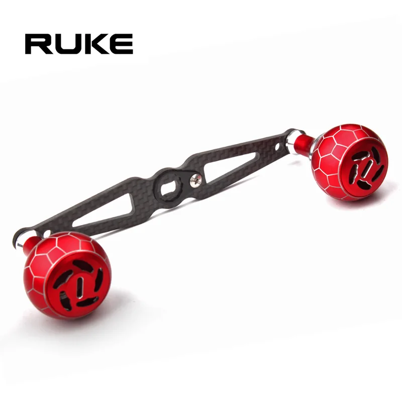 Ruke New Fishing Reel Handle Carbon Fiber Handle For Baitcasting So Lighte High Quality Hole Size 8*5/7*4mm Length 130mm
Ruke New Fishing Reel Handle Carbon Fiber Handle For Baitcasting So Lighte High Quality Hole Size 8*5/7*4mm Length 130mm