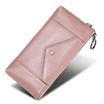 Ladies Clutch Leather Lychee Grain Hand Wallet Cowhide Envelope Ladies Bag 
Ladies Clutch Leather Lychee Grain Hand Wallet Cowhide Envelope Ladies Bag