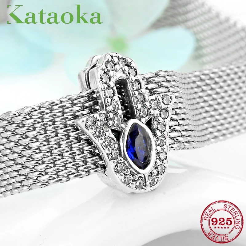 925 Sterling Silver Hand of Fatima Clear and Blue CZ clips beads Fit Original reflection Clip Charm Bracelet Jewelry
925 Sterling Silver Hand of Fatima Clear and Blue CZ clips beads Fit Original reflection Clip Charm Bracelet Jewelry