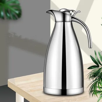 Coffee Pot Milk Tea Jug European 1.5/2L Vacuum Insulation Double Wall Stainless Steel Water Carafe Flask Thermal Thermos Bottle
Coffee Pot Milk Tea Jug European 1.5/2L Vacuum Insulation Double Wall Stainless Steel Water Carafe Flask Thermal Thermos Bottle