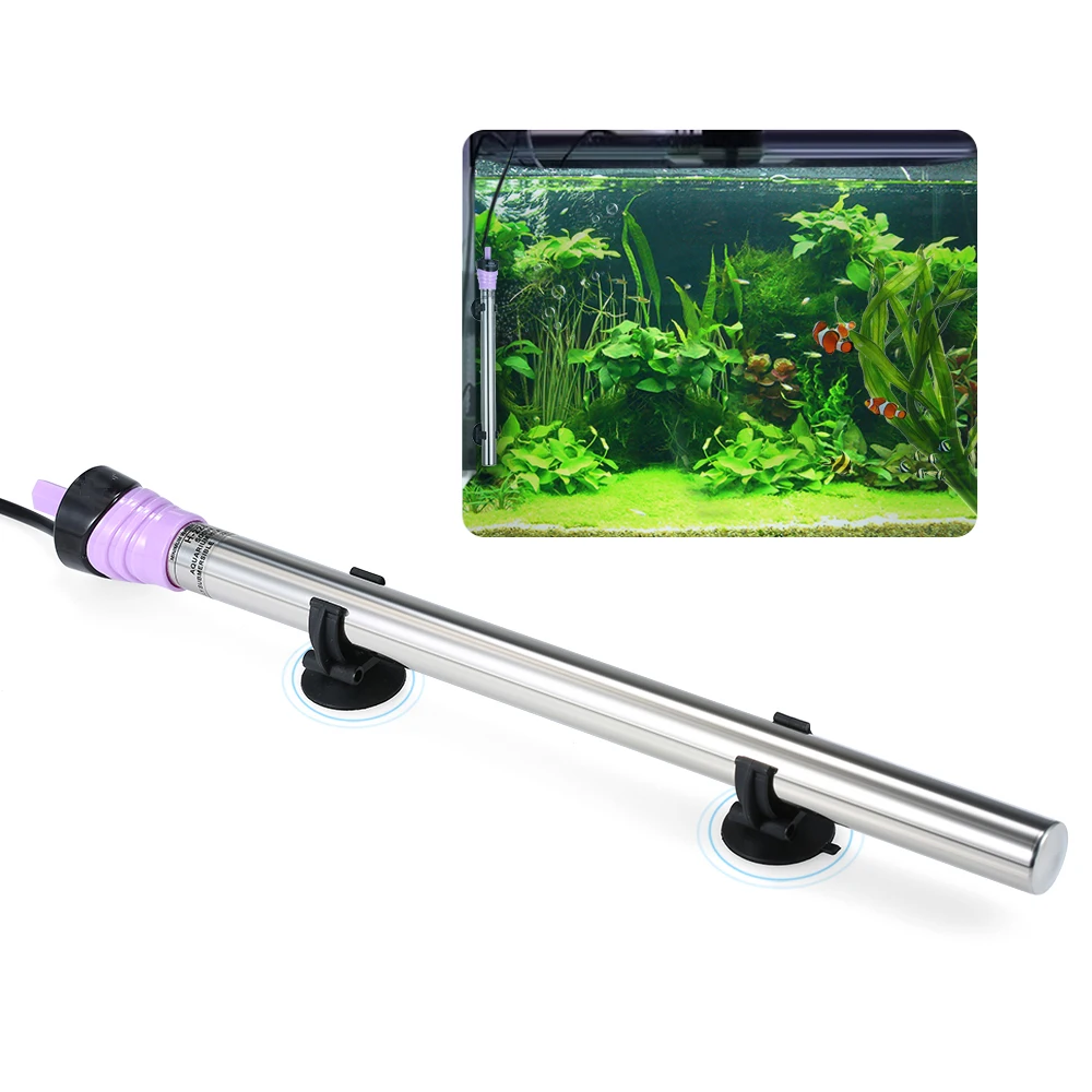Submersible Aquarium Heater 100/300/500W Stainless Mini Aquarium Heating Rod Aquarium Thermostat Fish Tank Accessories 220-240V
Submersible Aquarium Heater 100/300/500W Stainless Mini Aquarium Heating Rod Aquarium Thermostat Fish Tank Accessories 220-240V
