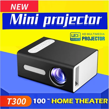 Mini Projector T300 1920*1080 Max LED LCD Home Cinema Projector Projection Screens 16:9/4:3 Aspect Ratio 4 M Projection distance
Mini Projector T300 1920*1080 Max LED LCD Home Cinema Projector Projection Screens 16:9/4:3 Aspect Ratio 4 M Projection distance