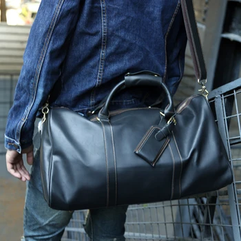 Full Grain Leather Travel Bag Big Capacity Real Cow Leather Weekender Luggage Bags Shoulder Messenger Overnight Bags
Full Grain Leather Travel Bag Big Capacity Real Cow Leather Weekender Luggage Bags Shoulder Messenger Overnight Bags