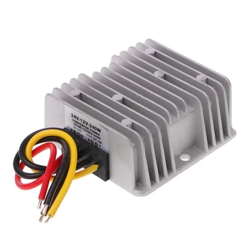 DC-DC Voltage Converter 24V To 12V 20A 240W DC Stepdown Adapter Module Adjustable Voltage Regulator
DC-DC Voltage Converter 24V To 12V 20A 240W DC Stepdown Adapter Module Adjustable Voltage Regulator