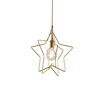 Creative Golden Star Hanglamp Modern LED Pendant Lamp Rotatable Fixtures Home Lighting Pendant Light Droplight Luminaire E27
Creative Golden Star Hanglamp Modern LED Pendant Lamp Rotatable Fixtures Home Lighting Pendant Light Droplight Luminaire E27