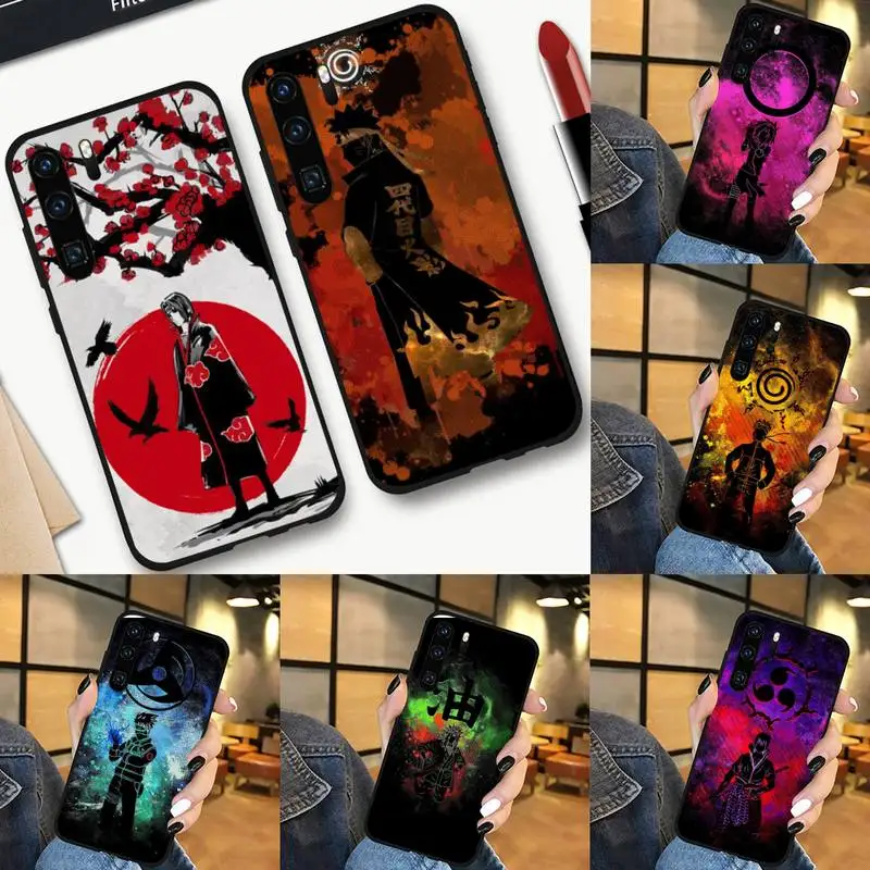 

Naruto Kakashi Akatsuki Phone Case For Huawei P 9 8 10 40 Mate 30 Honor 8 8A 20 20s 9x nova 6se 5t Y9s PSMART lite pro 2017