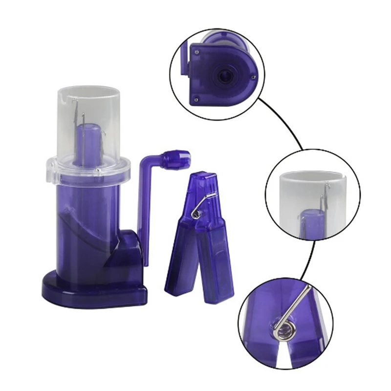 Creative Hand Knitting Machine Embellishment Hand Loom Bobbin Diy Craft Hand-Knitting Sewing Accessories
Creative Hand Knitting Machine Embellishment Hand Loom Bobbin Diy Craft Hand-Knitting Sewing Accessories