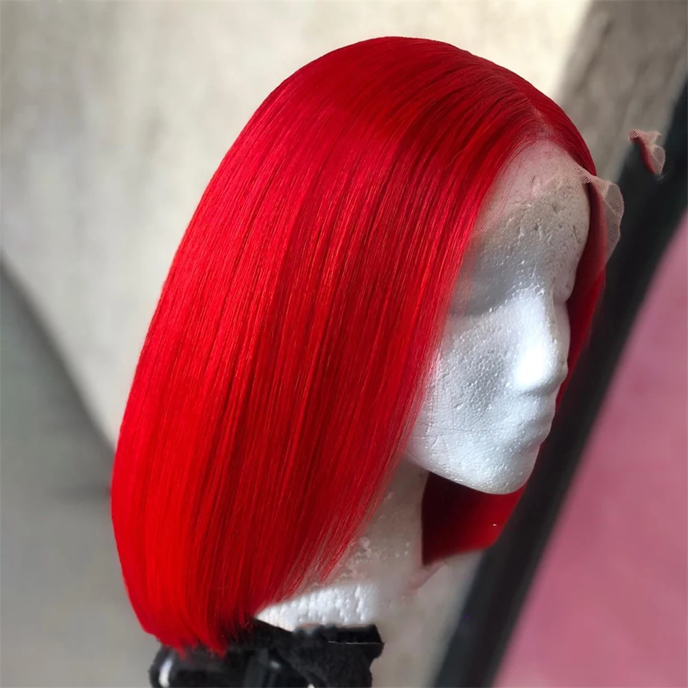 10 Inch Lace Front Wigs Straight Bob Hair Wigs For Women Cosplay Wigs Heat Resistant Synthetic Hair Red Colored Free Shipping
10 Inch Lace Front Wigs Straight Bob Hair Wigs For Women Cosplay Wigs Heat Resistant Synthetic Hair Red Colored Free Shipping