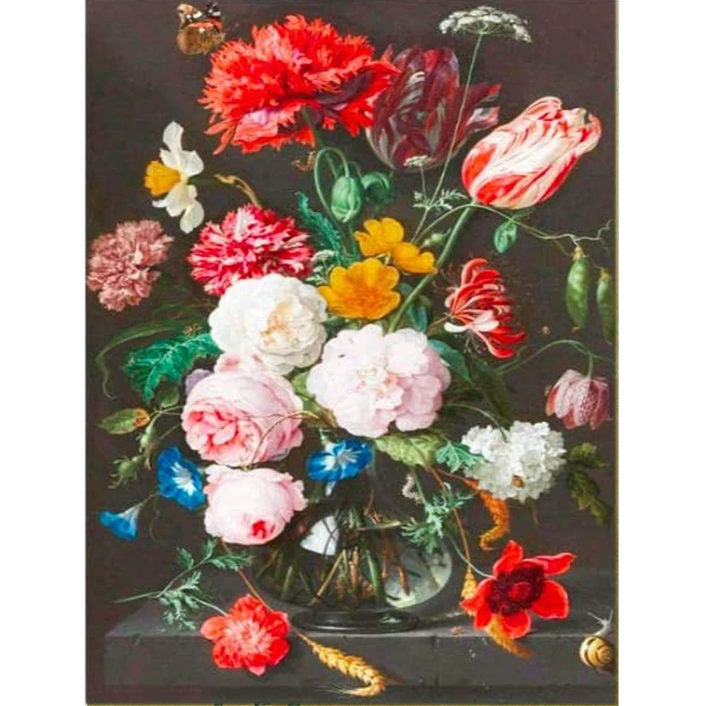 Flower Rose Bouquet Printed 14CT Cross-Stitch DIY Embroidery Set Handiwork Handicraft Knitting Needlework Counted Needle Floss
Flower Rose Bouquet Printed 14CT Cross-Stitch DIY Embroidery Set Handiwork Handicraft Knitting Needlework Counted Needle Floss