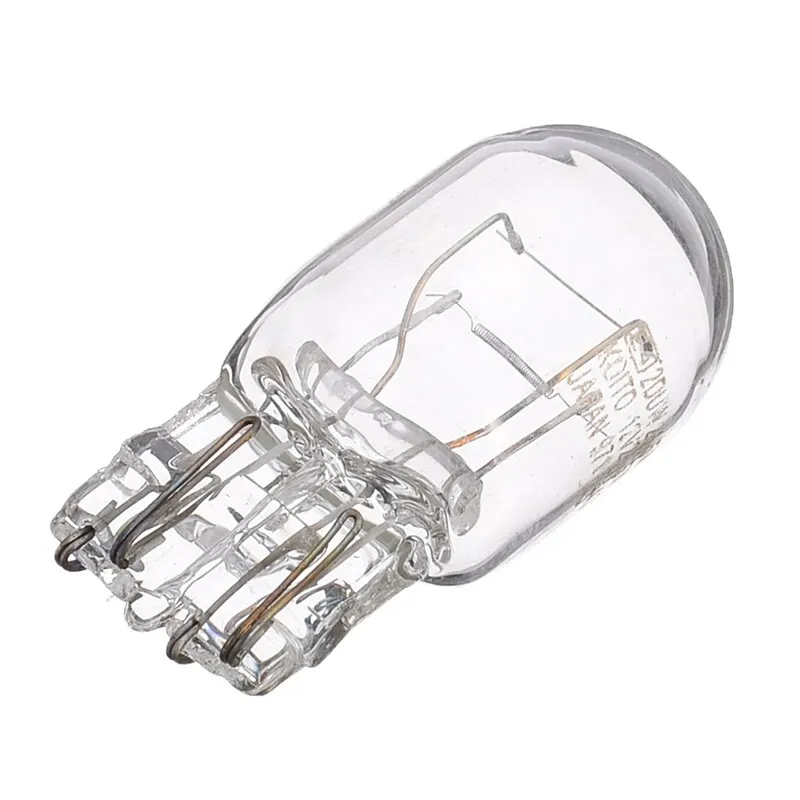 10pcs T20 7443 W21/5W R580 3800K Halogen Bulb Clear Glass  Daytime Running Light Turn Stop Brake Tail Bulb DRL Bulbs
