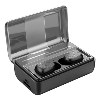 Mini Bluetooth 5.0 Earphone Multi-Function One-Button Design Wireless Heaphone Sports Earbuds with Charging Box
Mini Bluetooth 5.0 Earphone Multi-Function One-Button Design Wireless Heaphone Sports Earbuds with Charging Box