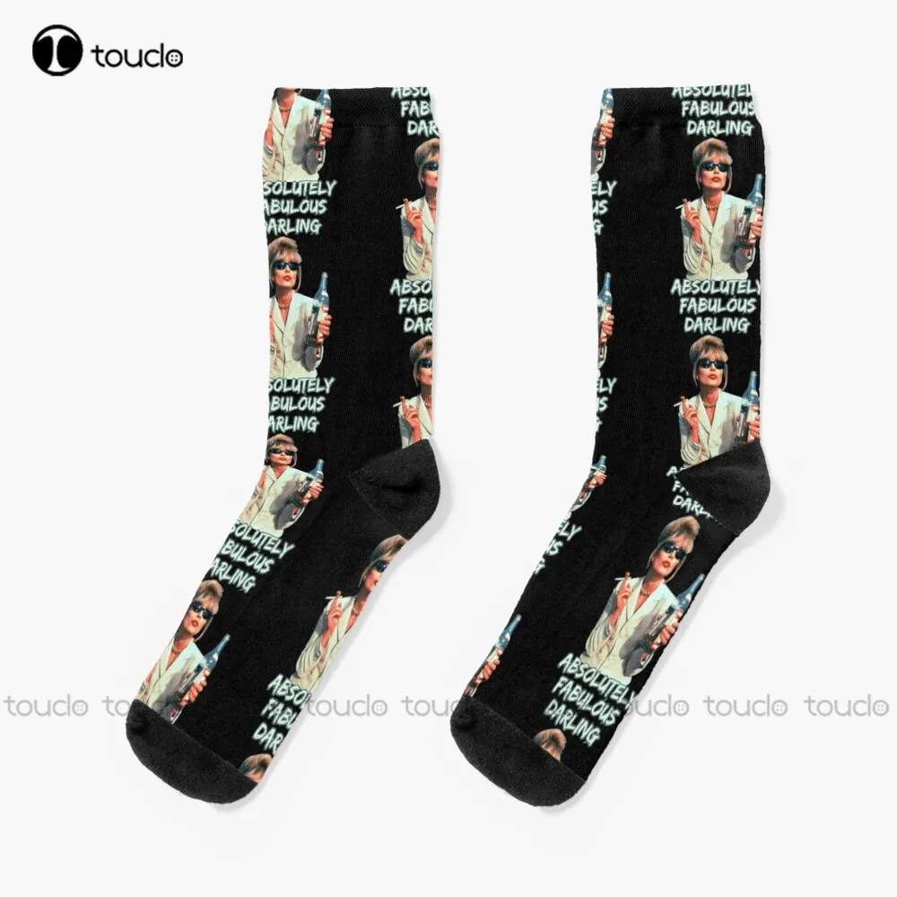 

Absolutely Fabulous Darling Active Socks Boot Socks Personalized Custom Unisex Adult Teen Youth Socks 360° Digital Print Gift