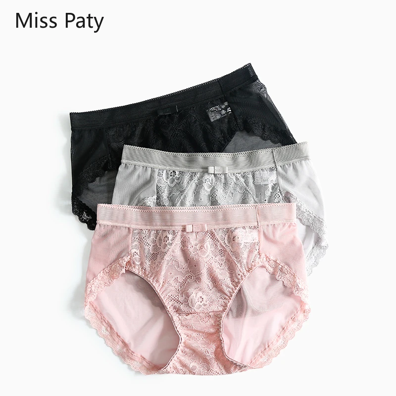3pcs/lot Women's seamless sexy hot lace panties elastic mesh transparent cotton underpants large size lingerie 3XL briefs
3pcs/lot Women's seamless sexy hot lace panties elastic mesh transparent cotton underpants large size lingerie 3XL briefs