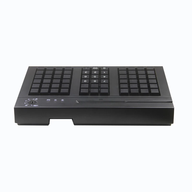 KB66 66 клавиши pos клавиатура PS/2 RJ45 с МАГНИТНЫМИ КАРТАМИ электронный