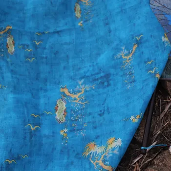 Pure natural ramie fabric Pine and Seagull fabrics Summer Thin Material for High-end Garments, Dresses tissu
Pure natural ramie fabric Pine and Seagull fabrics Summer Thin Material for High-end Garments, Dresses tissu