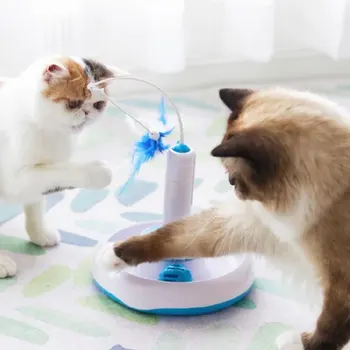 3 in1 Cat Toy Puzzle Pet Fun Electric Automatic Rotating Play Interactive IQ Training Toys Plush For Kitty Cat Scratching Toy 20
3 in1 Cat Toy Puzzle Pet Fun Electric Automatic Rotating Play Interactive IQ Training Toys Plush For Kitty Cat Scratching Toy 20
