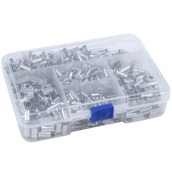 1250x Mixed 5 Models Bared Bootlace Ferrule Kit 2.5 -16 mm Non Insulated Electrical Crimp Cord Wire End Terminal
1250x Mixed 5 Models Bared Bootlace Ferrule Kit 2.5 -16 mm Non Insulated Electrical Crimp Cord Wire End Terminal