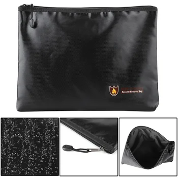 Fireproof Money Document File Bag Pouch Cash Bank Cards Passport Valuables Organizer Holder Safe Storage for Home Office paper
Fireproof Money Document File Bag Pouch Cash Bank Cards Passport Valuables Organizer Holder Safe Storage for Home Office paper
