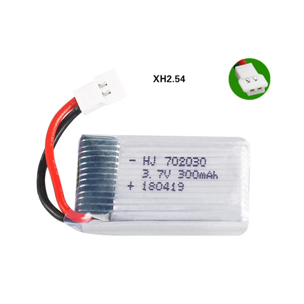 

3.7V 300mAh 25C lipo battery For E55 FQ777 FQ17W DFD F180 FY530 U816 U830 Battery 702030 For RC Quadcopter Spare Part